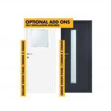 Vision Glass Window Panels for Steel Security Personnel Pedestrian Door  Vision Glass Window Panels for Steel Security Personnel Pedestrian Door